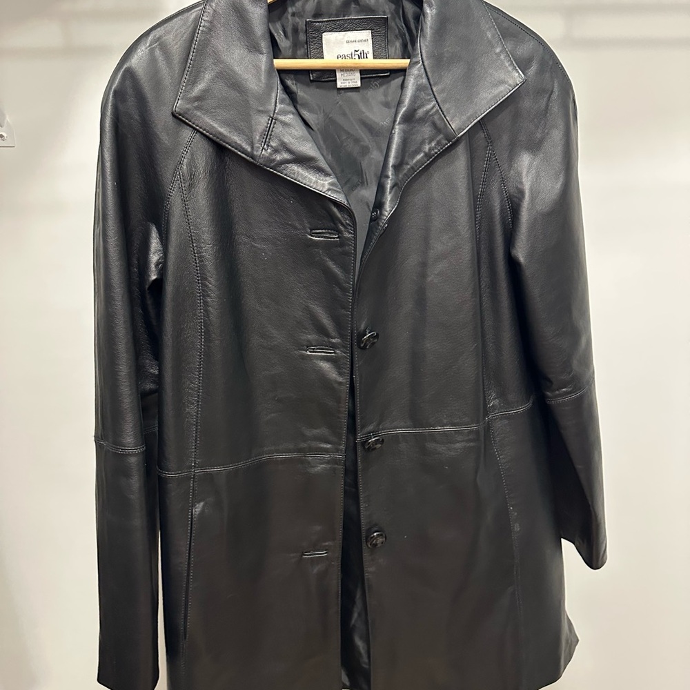 Black Leather Jacket Unisex
